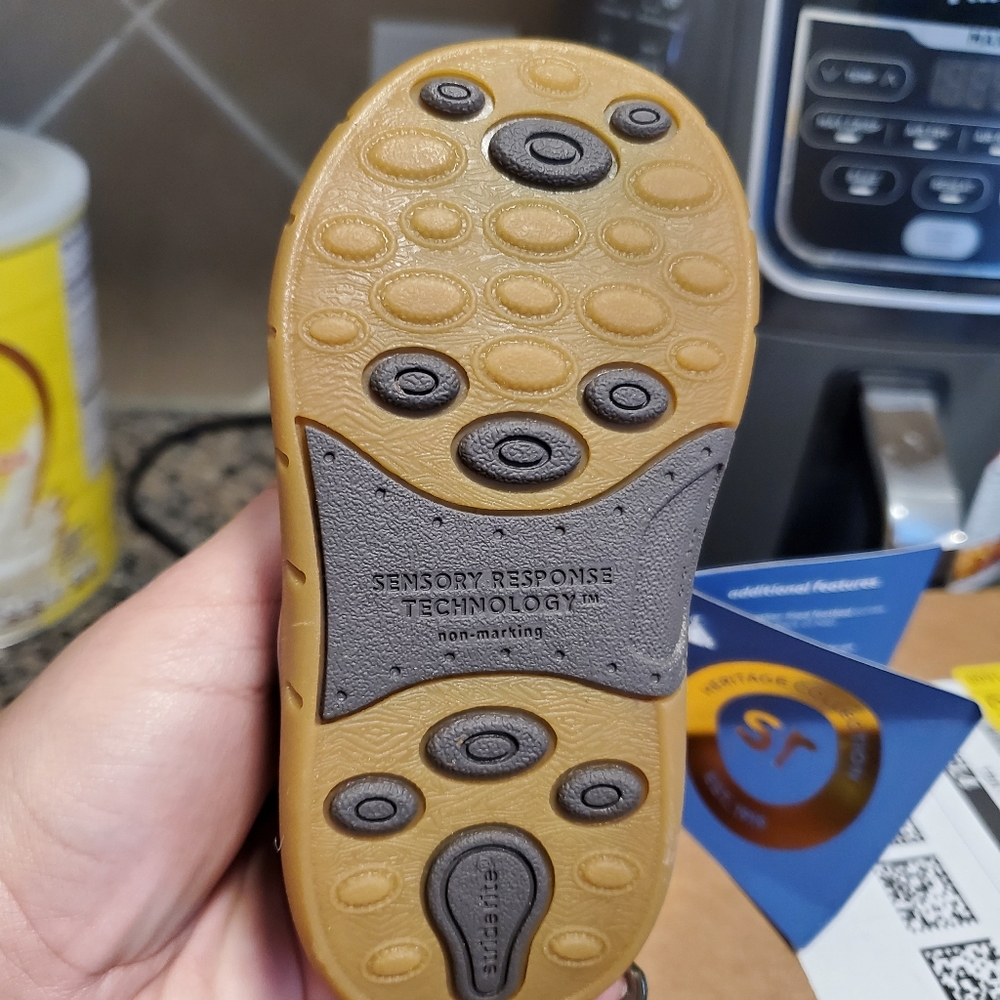 Stride rite genuine leather boots